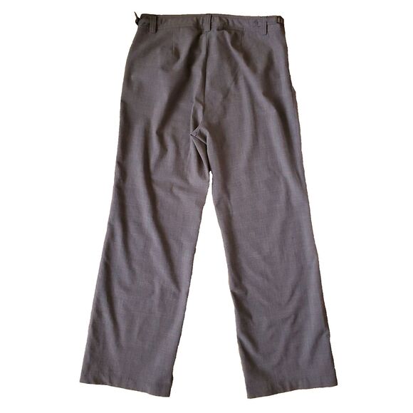 Eddie Bauer Pants Womens 10 Stretch Straight Leg Brown Glen Check Plaid Trousers - Picture 2 of 15